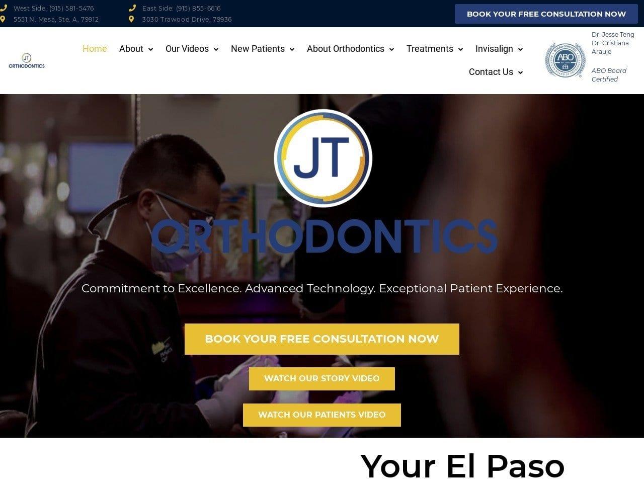 Maxwell Orthodontics screenshot