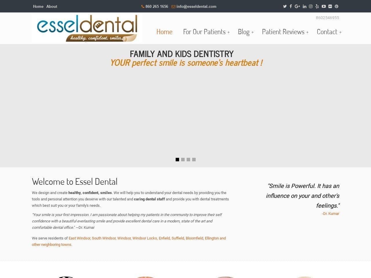 Essel Dental screenshot