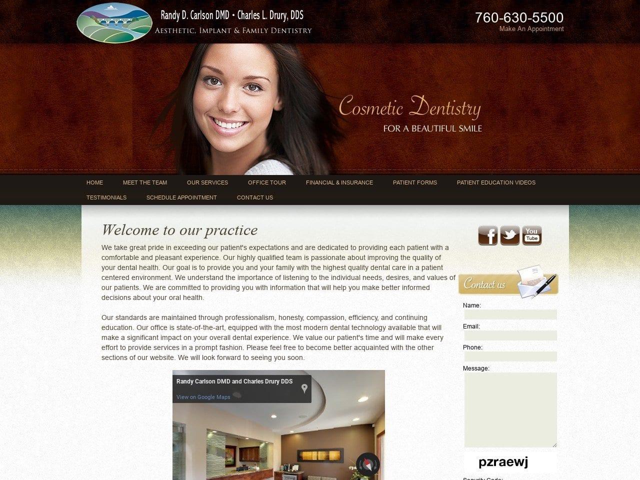 Dr. Carlson Dentist screenshot