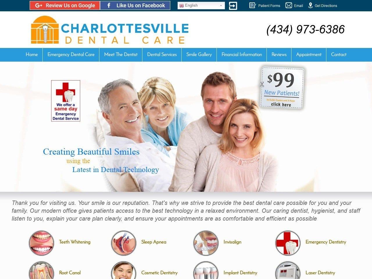 Elizabeth A. Alcorn DDS screenshot