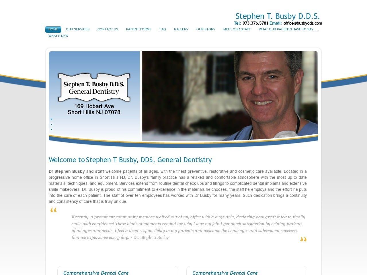 Busby Stephen T DDS screenshot