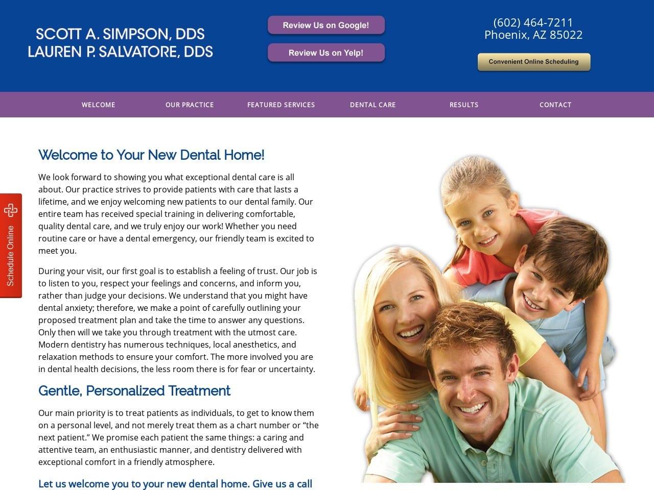 Phoenixsedation Dentist screenshot