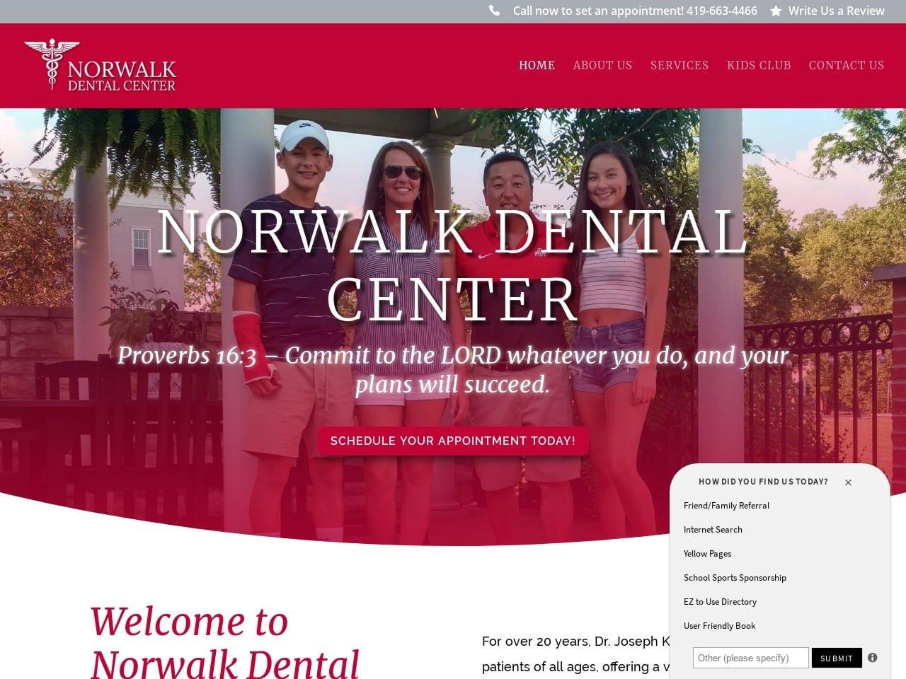 Norwalk Dental Center screenshot