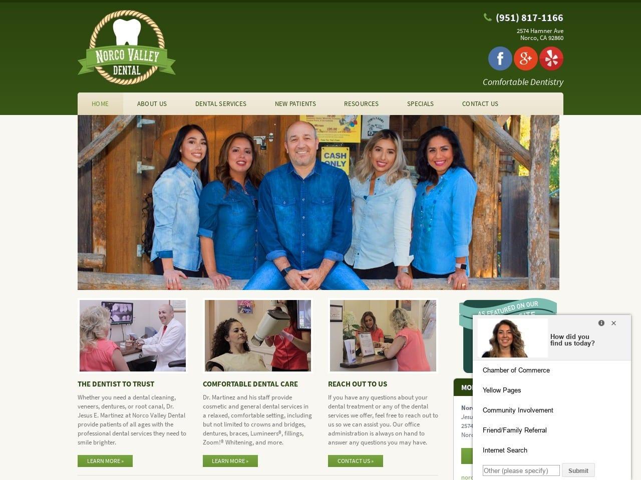Norcovalley Dental screenshot