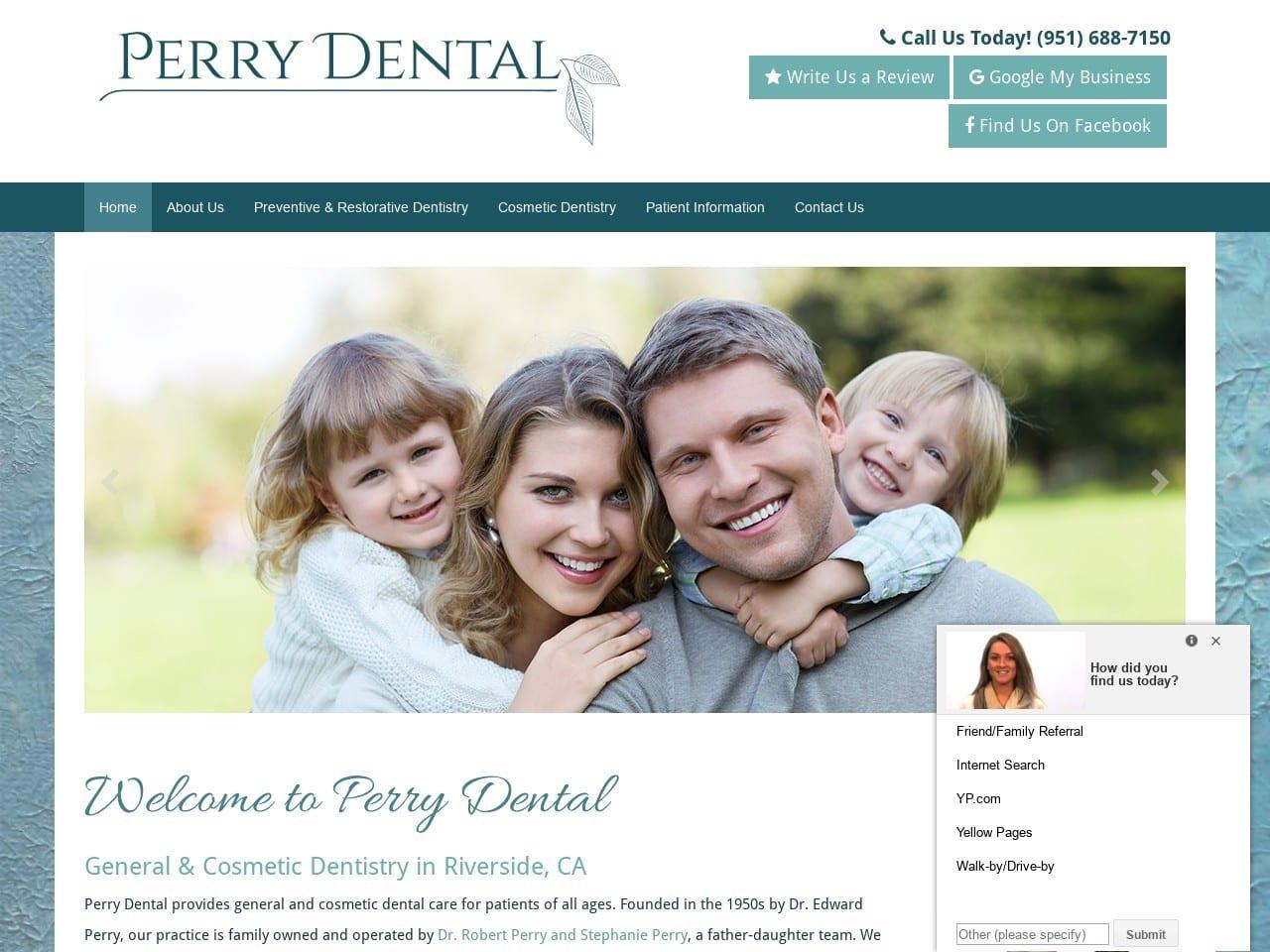 Perry Dental screenshot