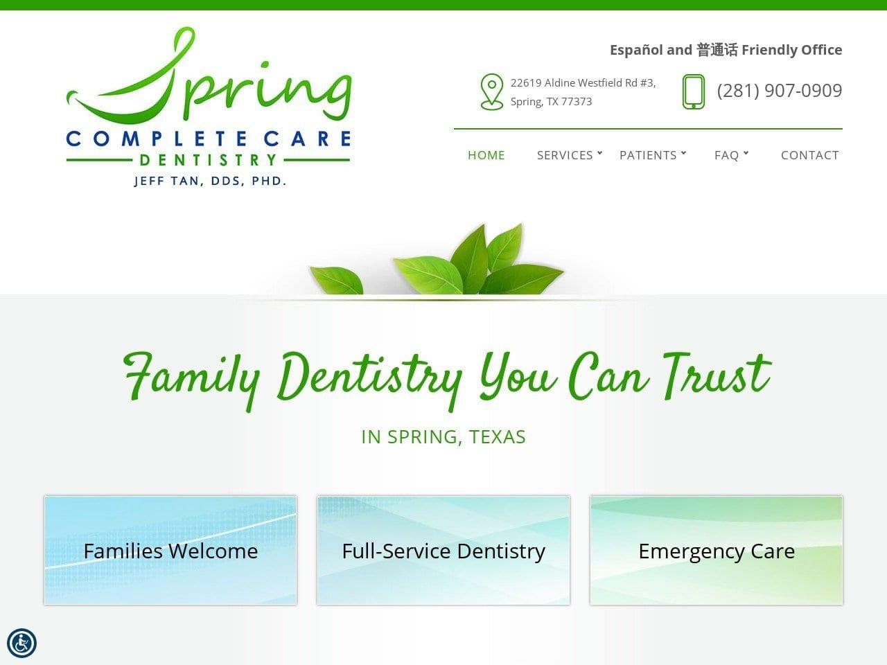 Spring Complete Care Dentist screenshot