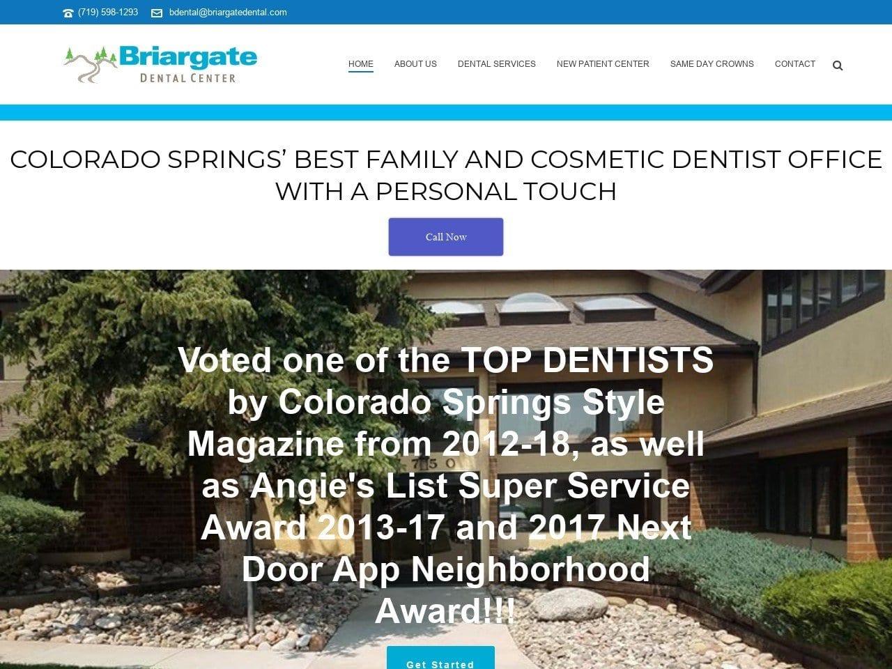 Briargate Dental Center screenshot
