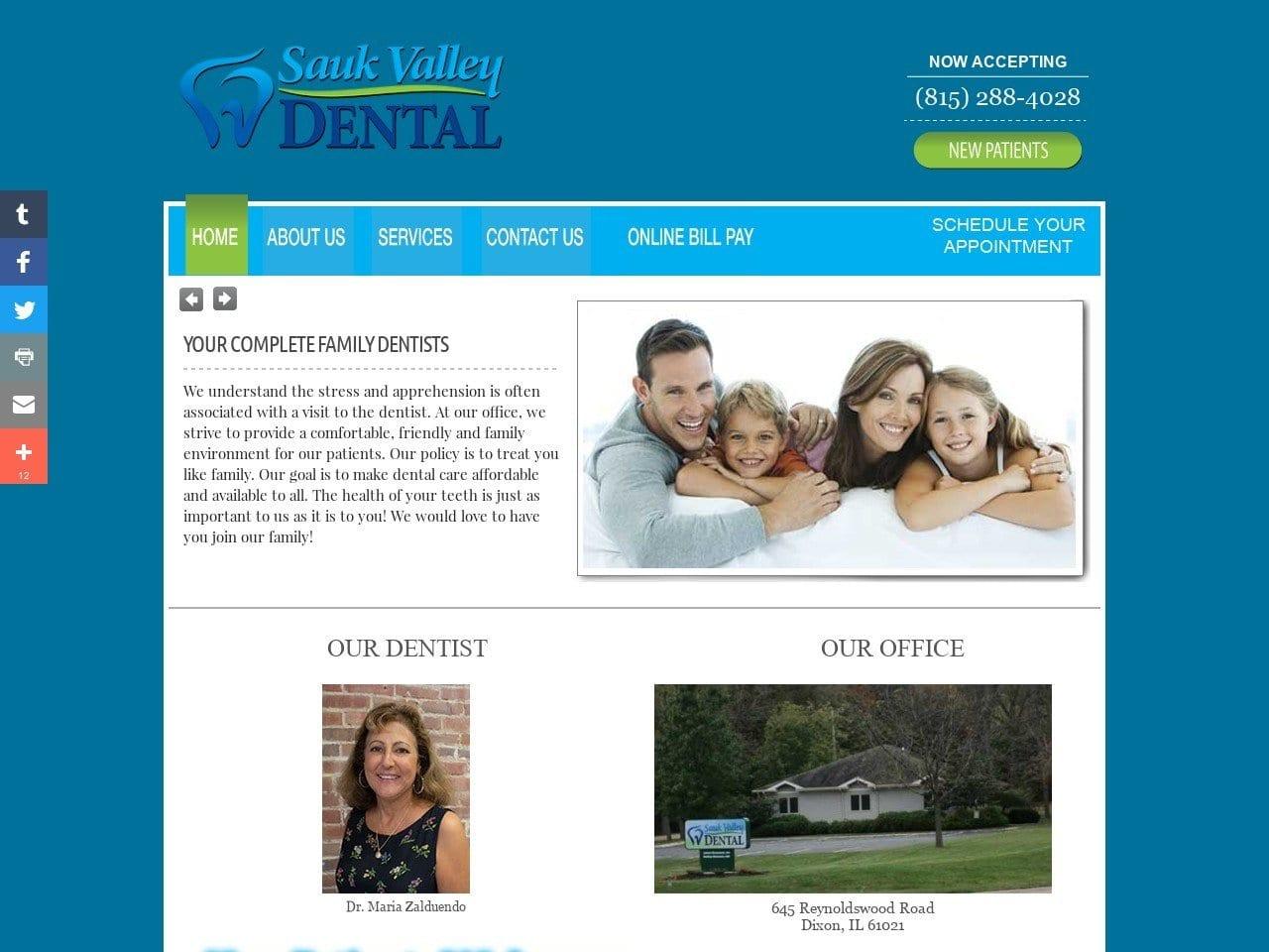 Sauk Valley Dental screenshot