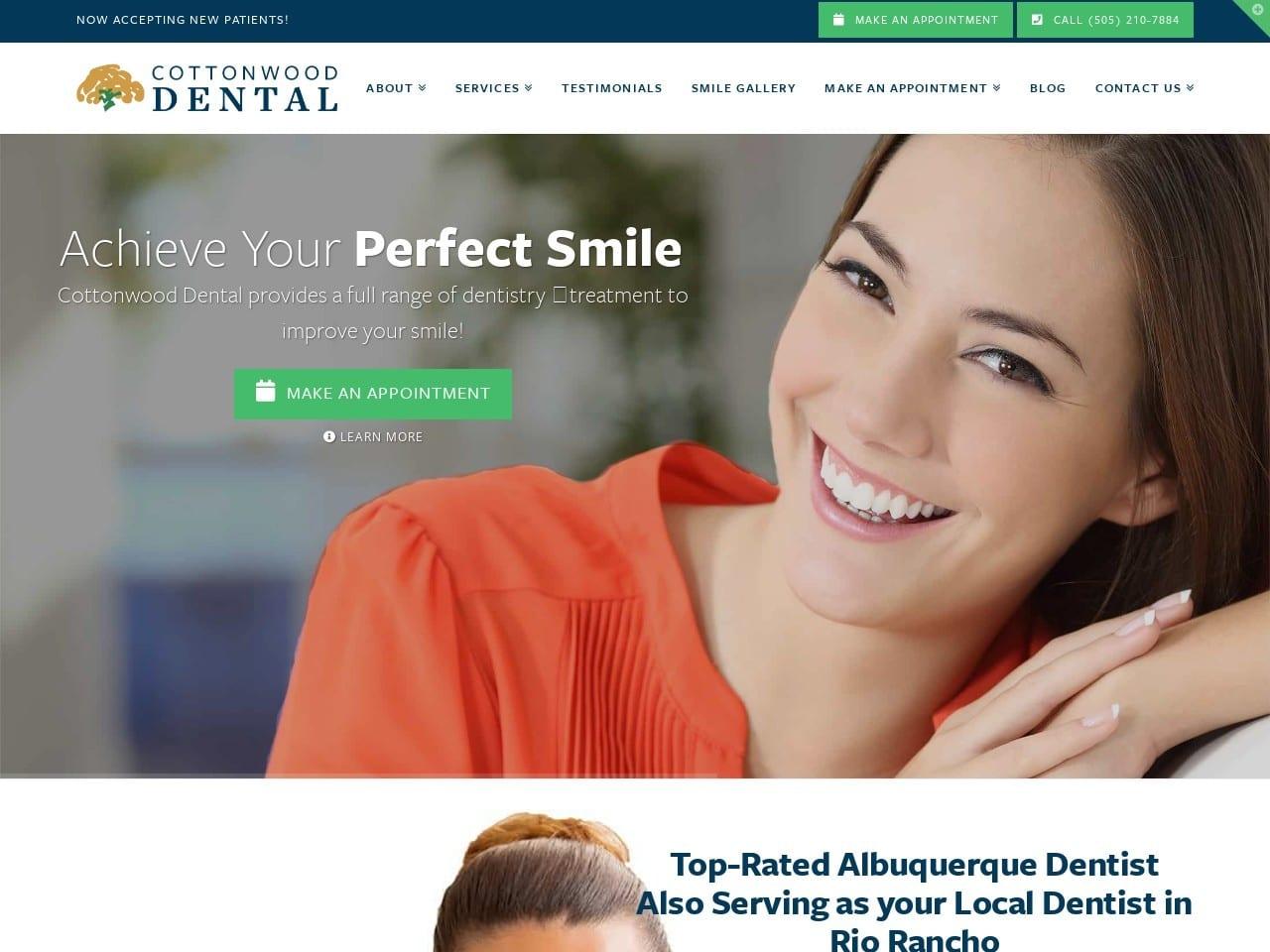 Cottonwood Dental screenshot