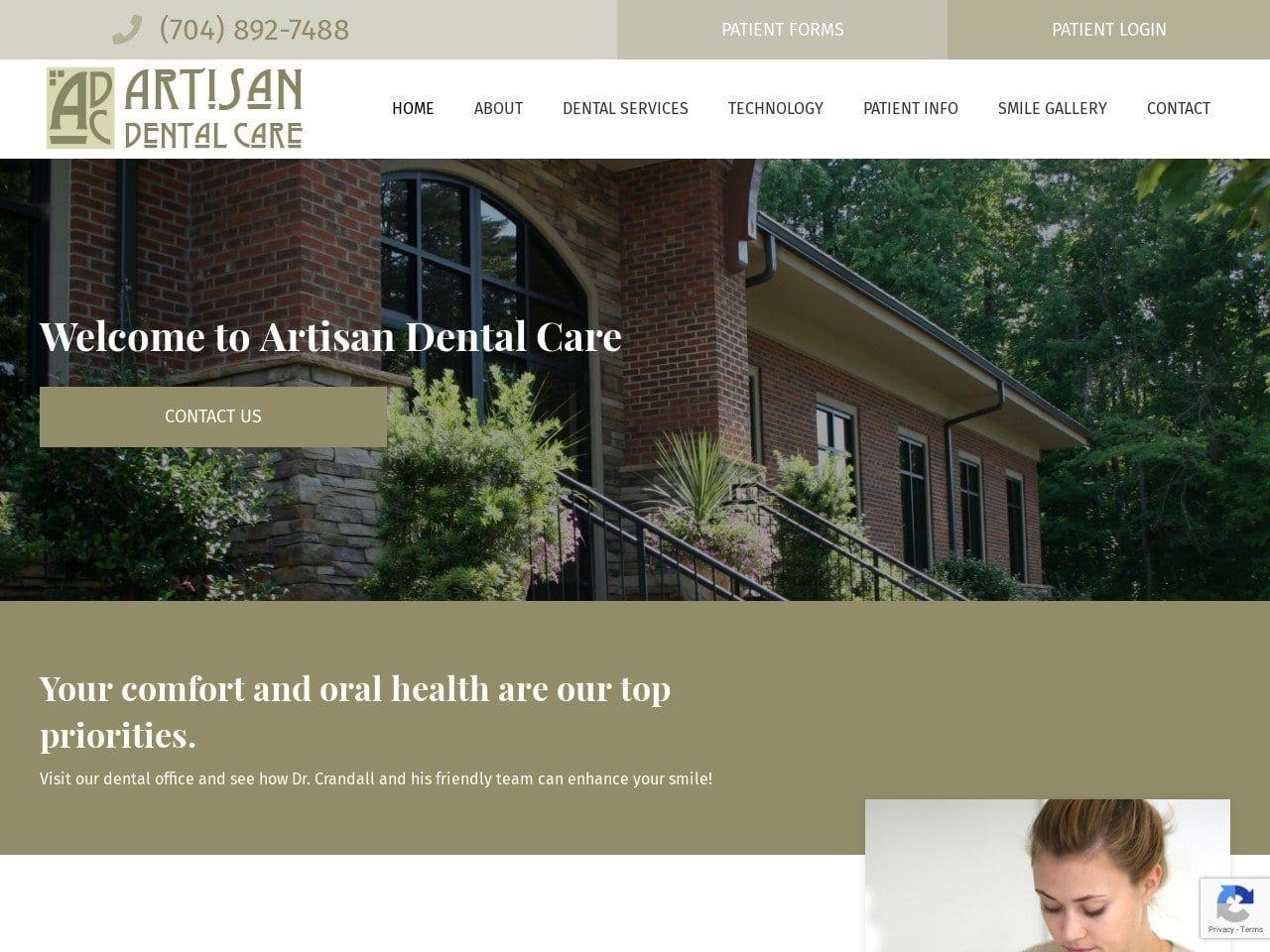 Artisan Dental Care screenshot