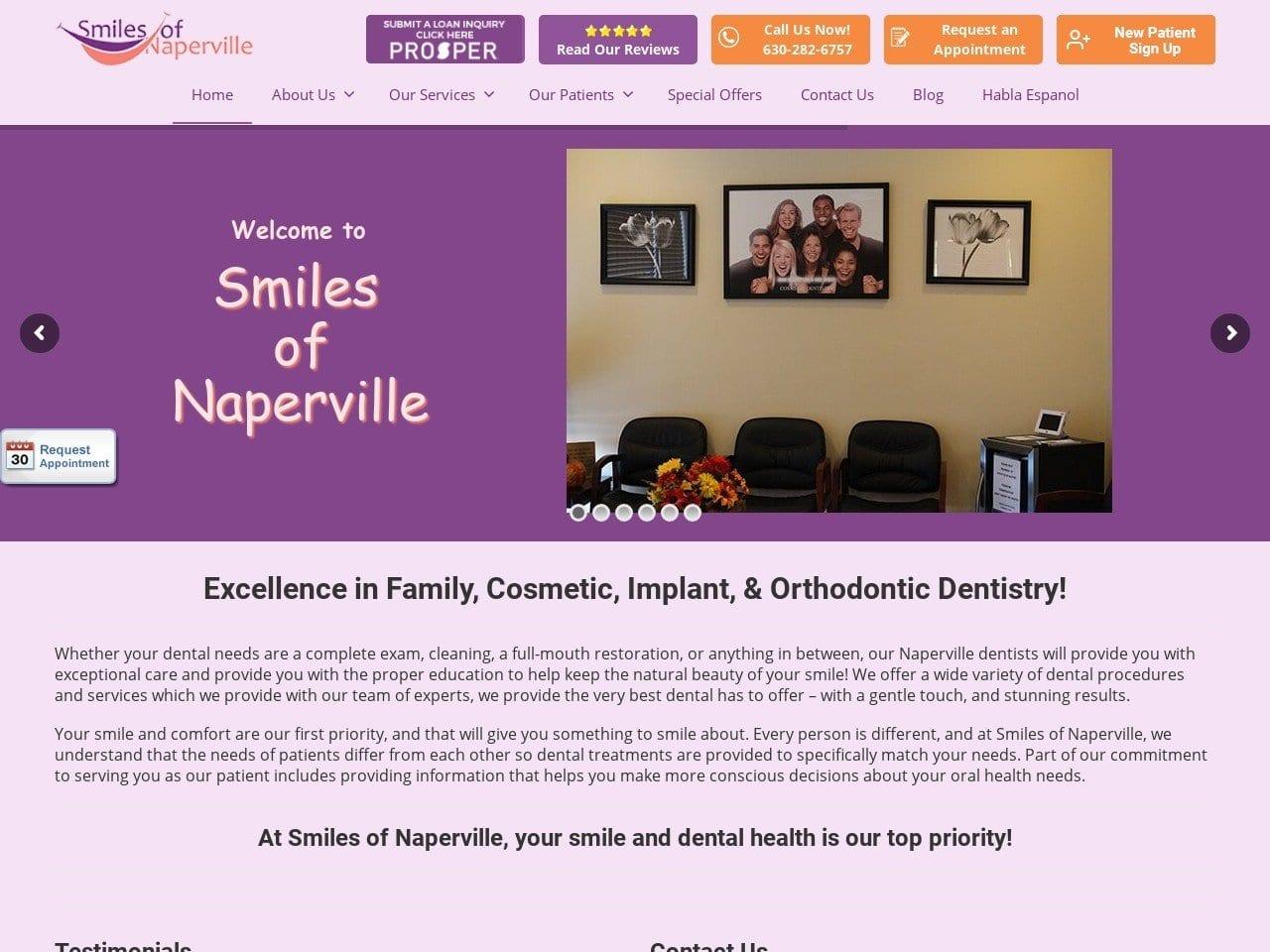 Naper Smiles screenshot