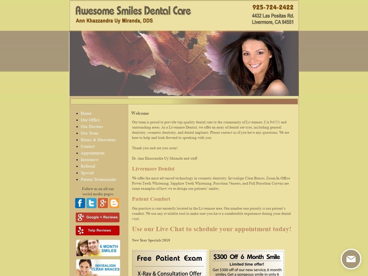 Awesome Smiles Dental screenshot