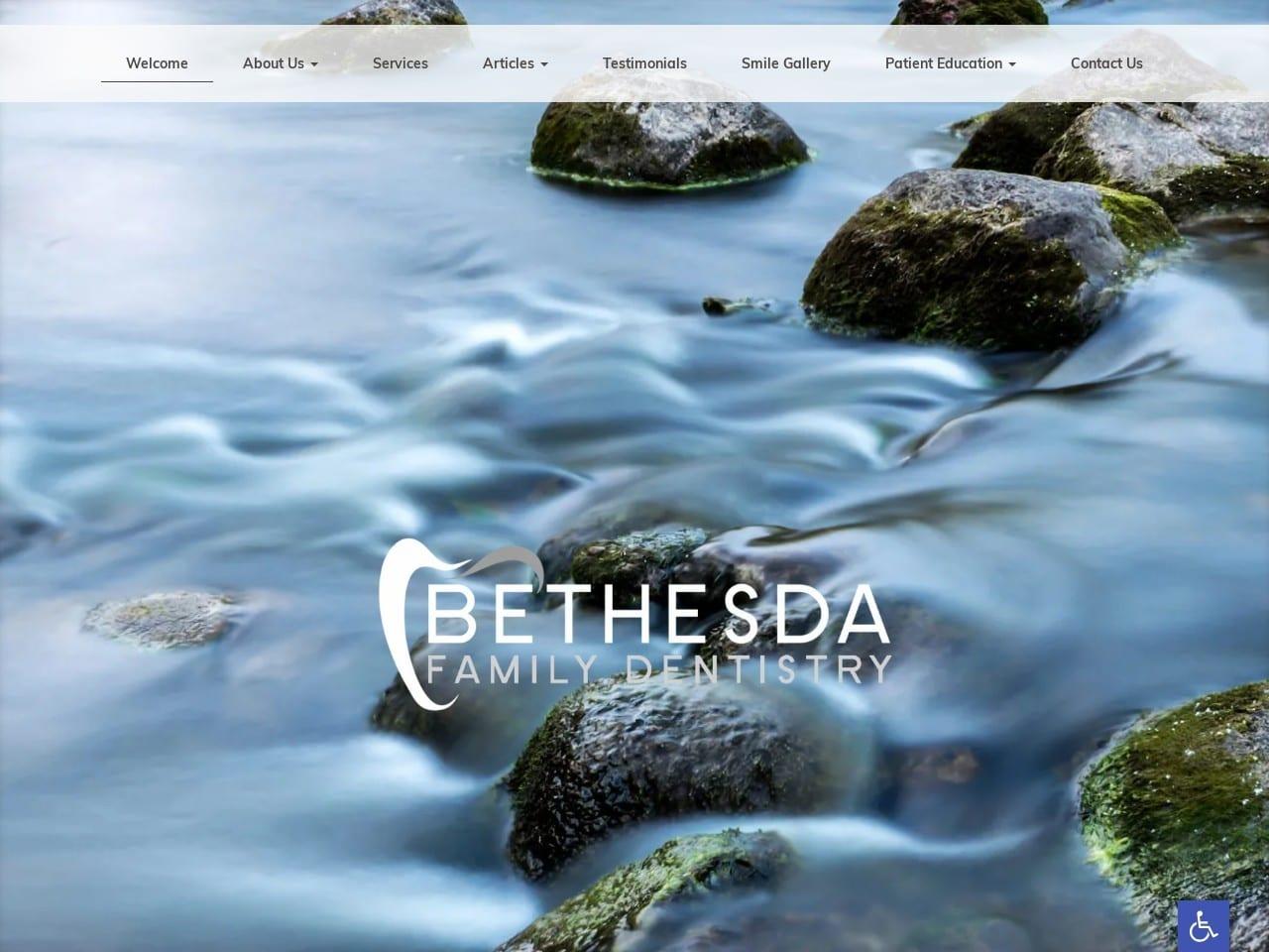 Bethesda Family Dentistry screenshot
