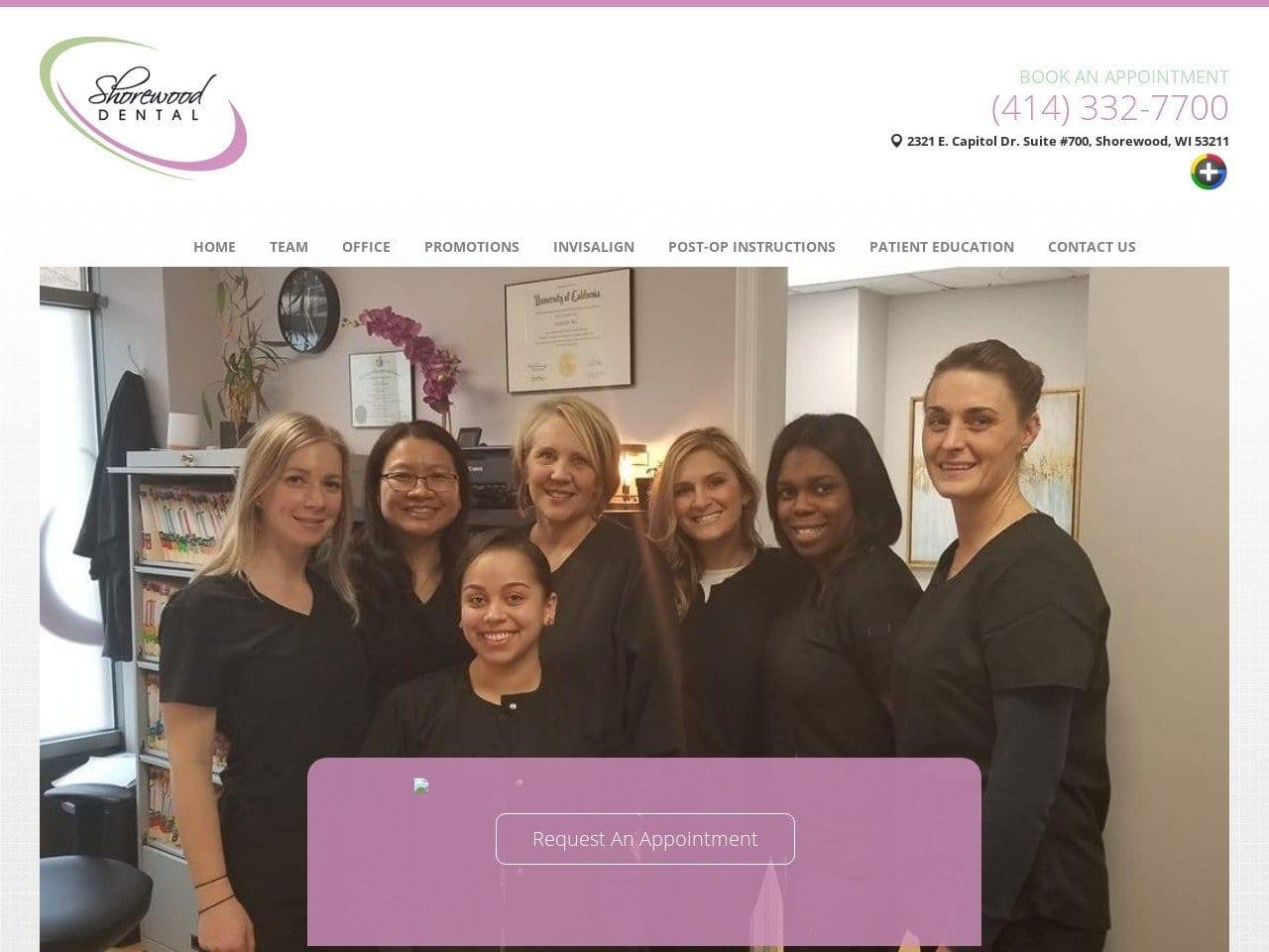Shorewood Dental LLC screenshot