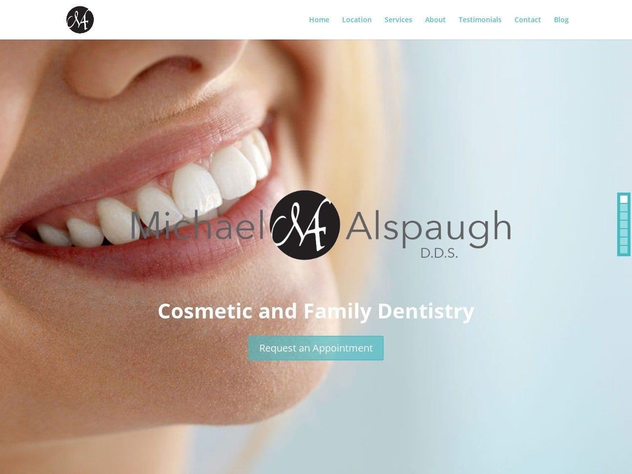 Dr. Michael F. Alspaugh DDS screenshot