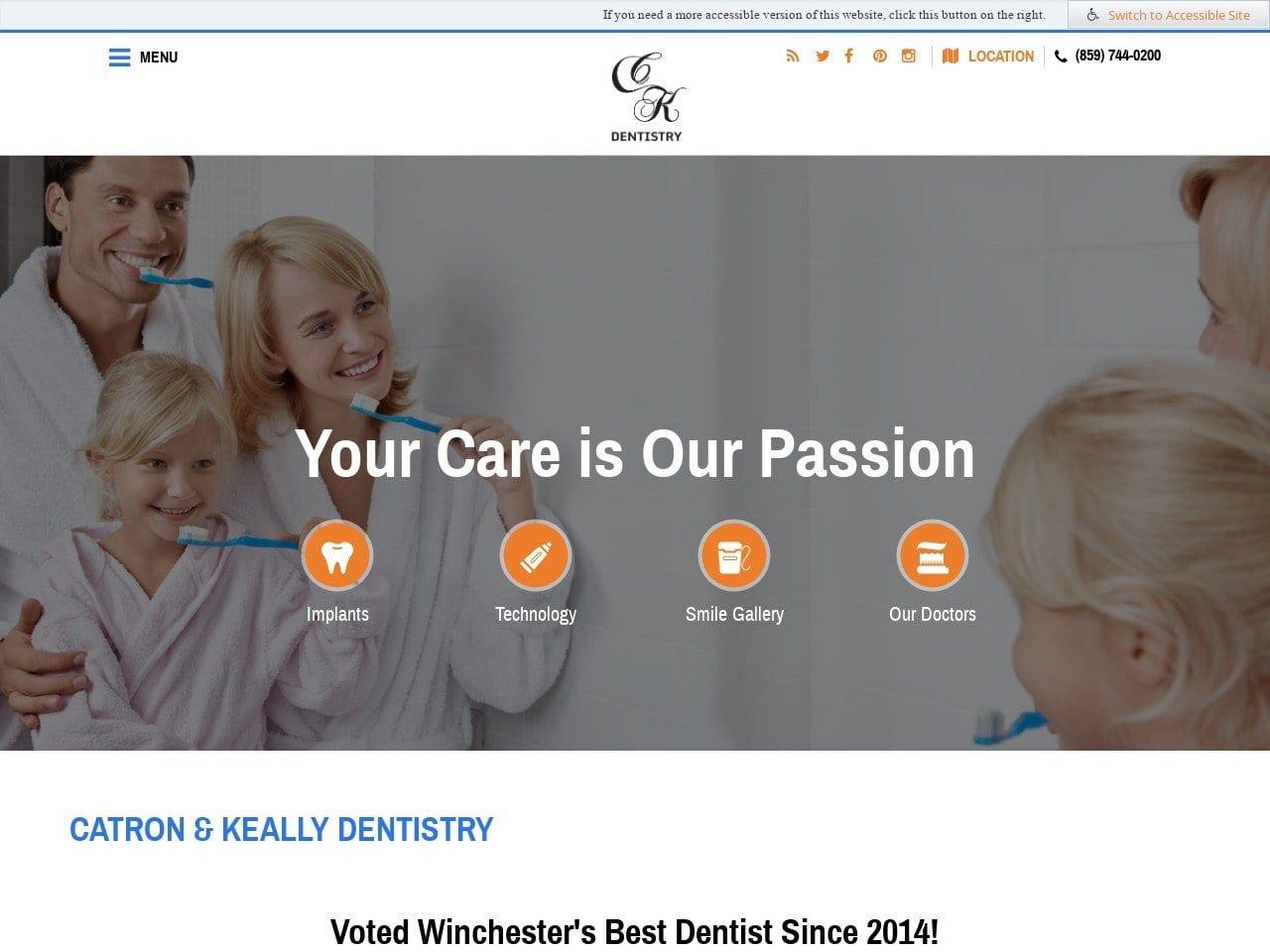 Catron Dental screenshot