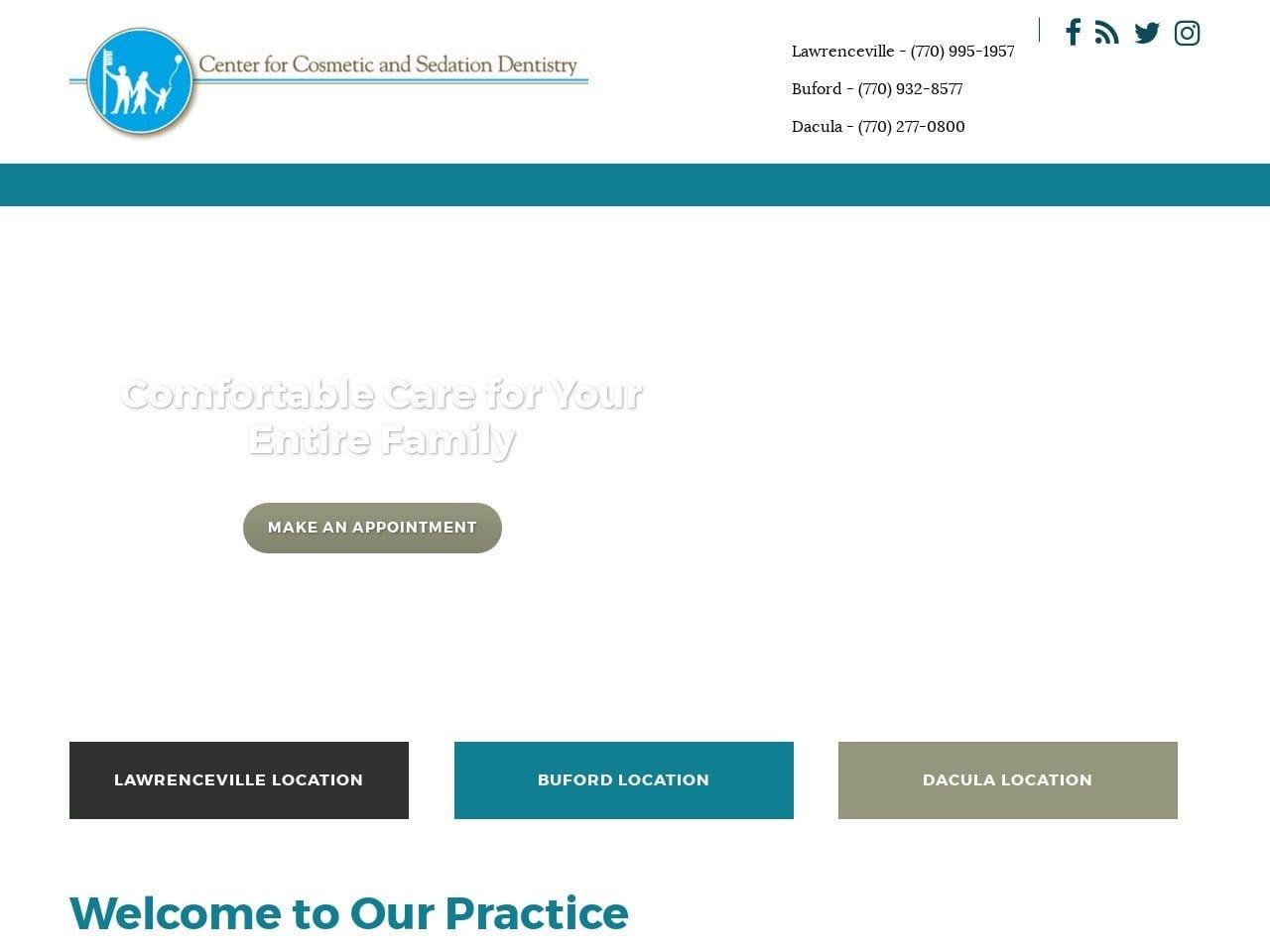 Center For Cosmetic & Sedation Dentist screenshot