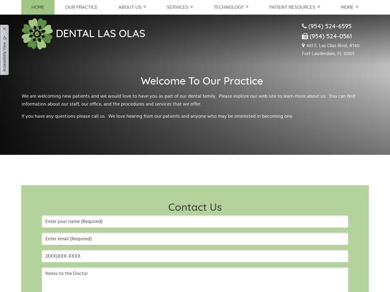 Dental Las Olas P.A. screenshot