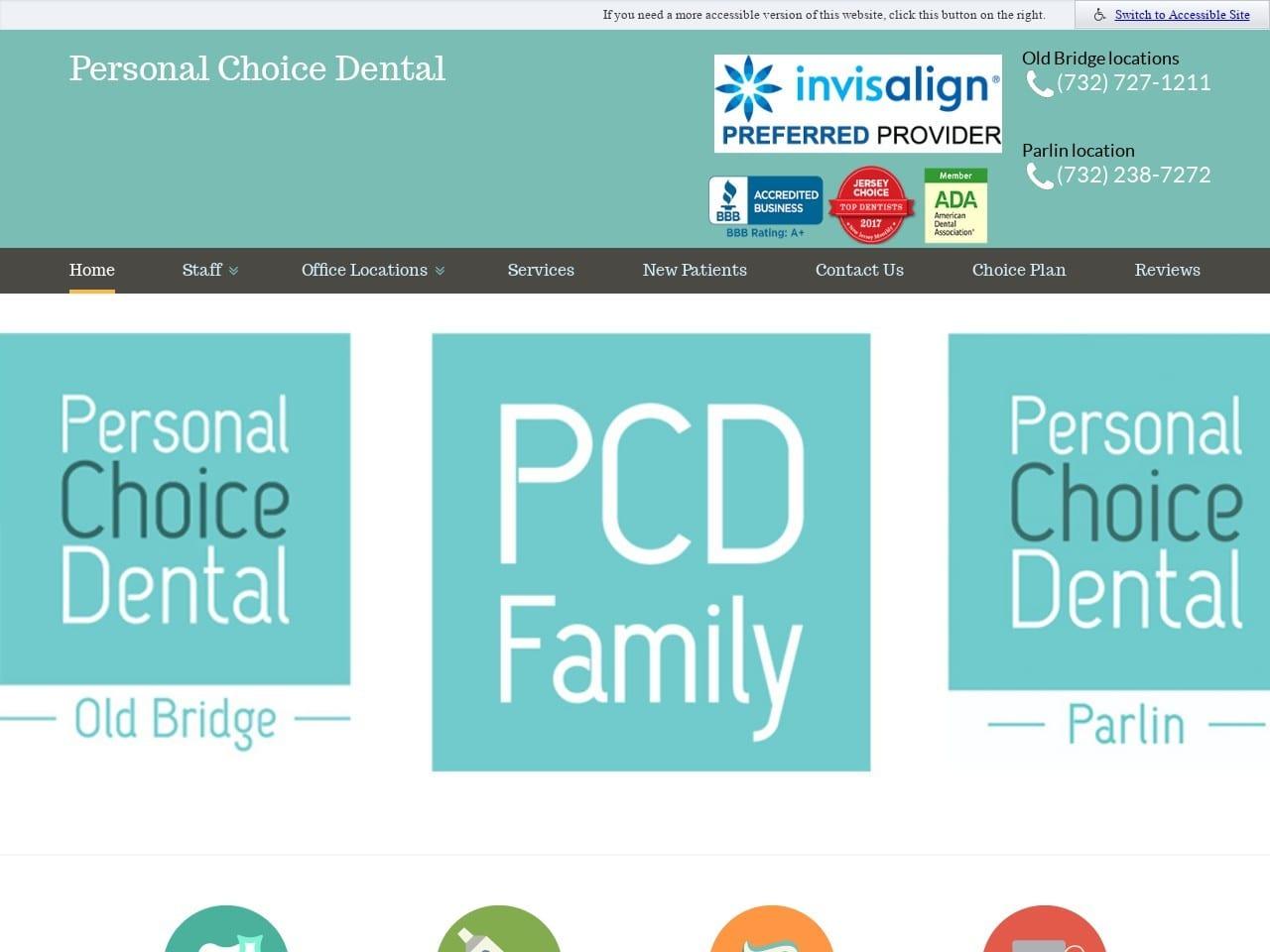 Personal Choice Dental screenshot