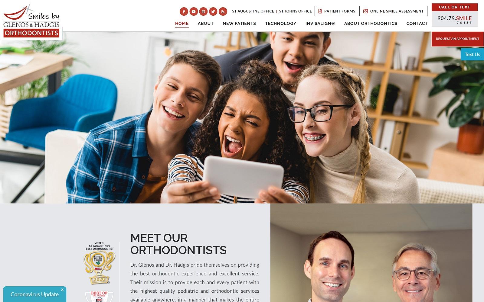 Smiles by Glenos & Hadgis Orthodontists screenshot