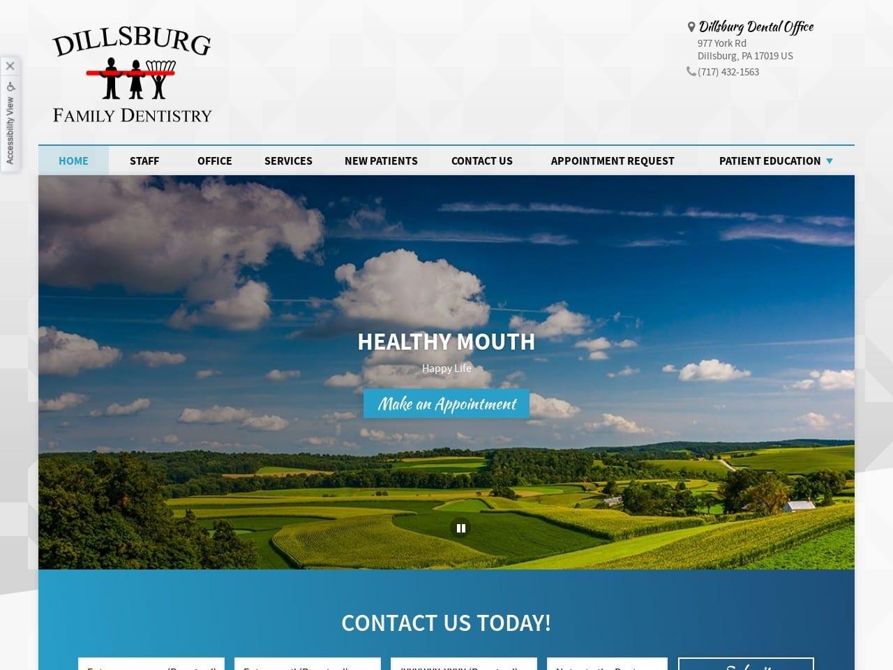 Dillsburg Family Dentistry screenshot