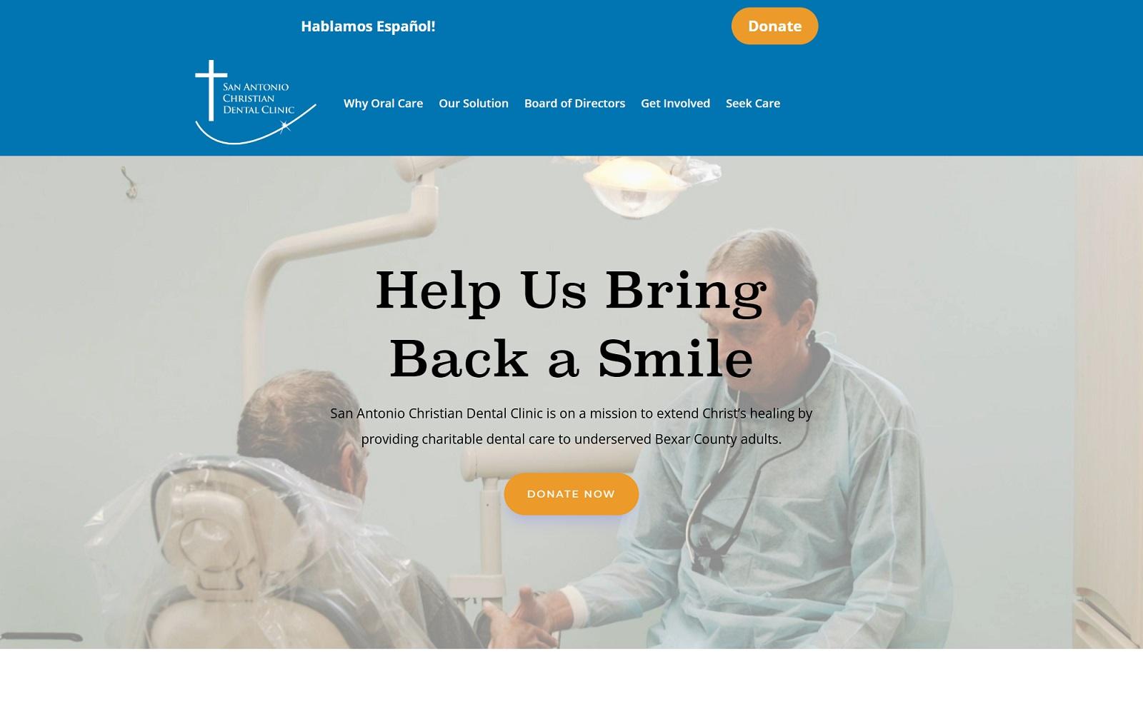 San Antonio Christian Dental Guzaldo Michael A DDS screenshot
