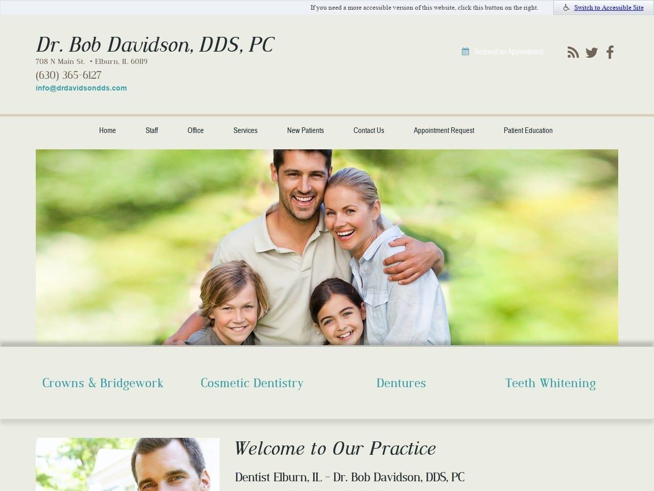 Dr. Robert B Davidson D.D.S. P.C. screenshot