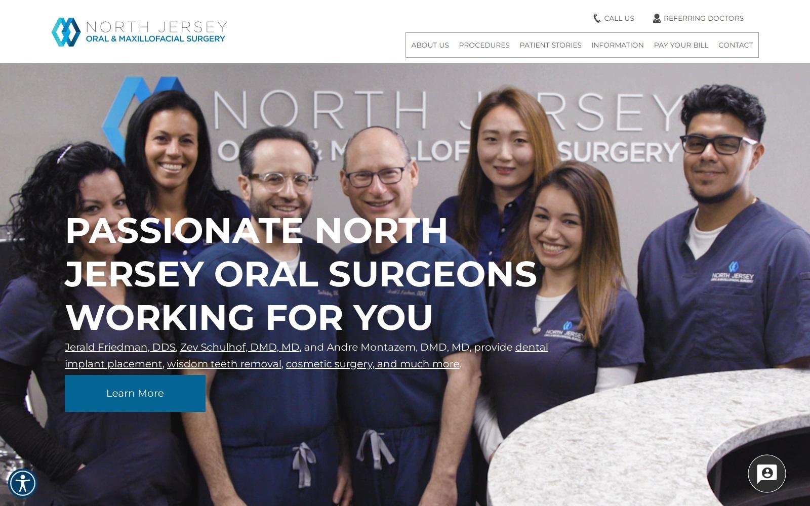 North Jersey Oral & Maxillofacial Surgery screenshot