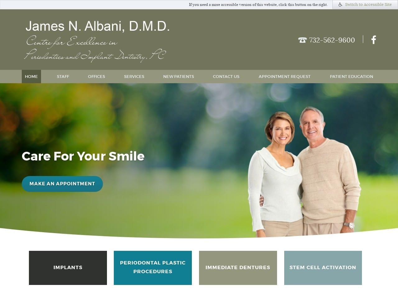 Dr. James N. Albani D.M.D. screenshot