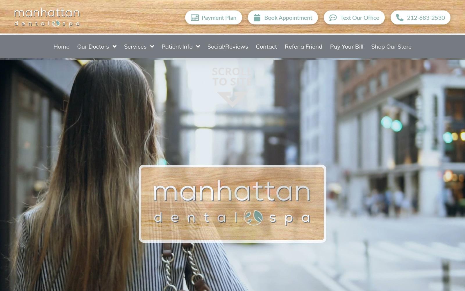 Manhattan Dental Spa screenshot