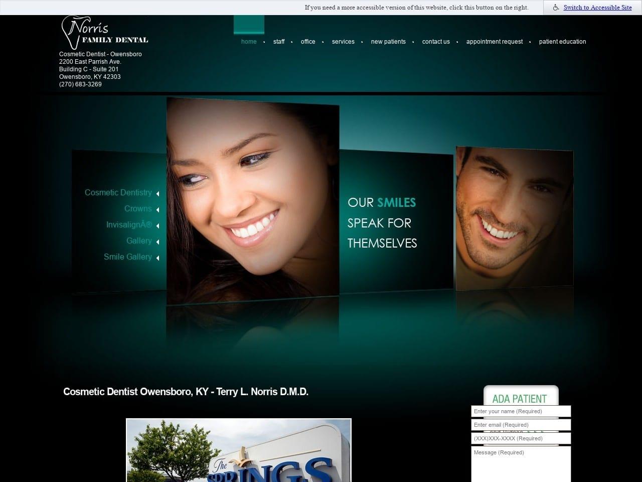 Norris Terry L DDS screenshot