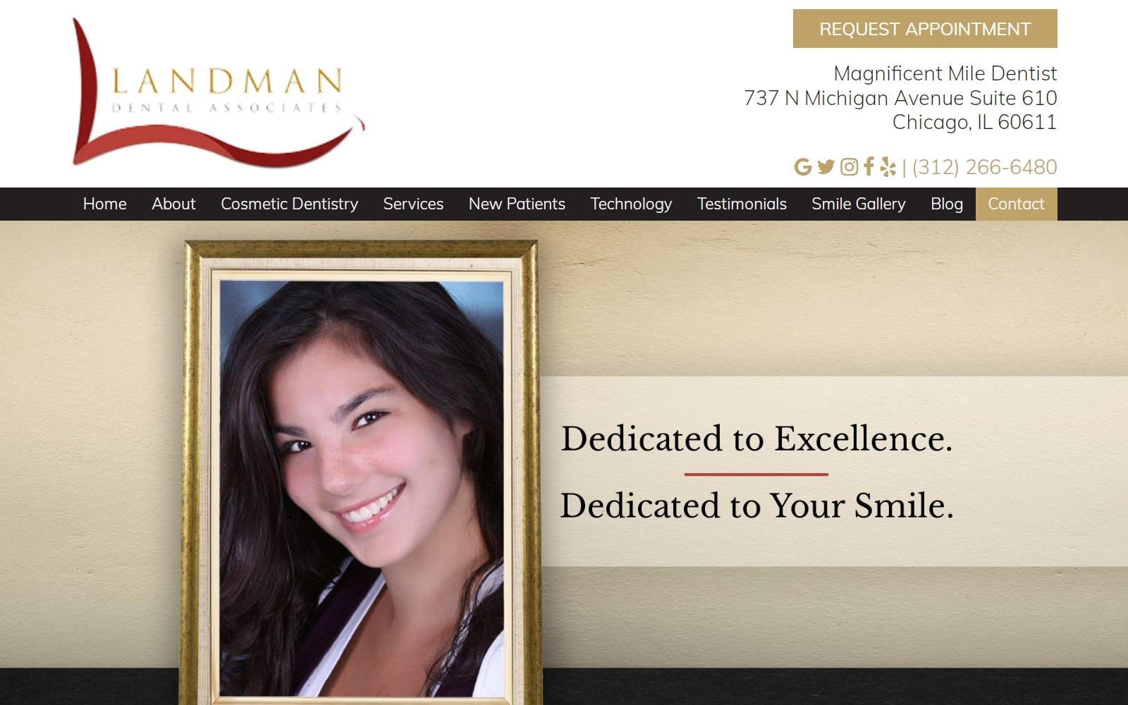 Landman Dental Associates screenshot