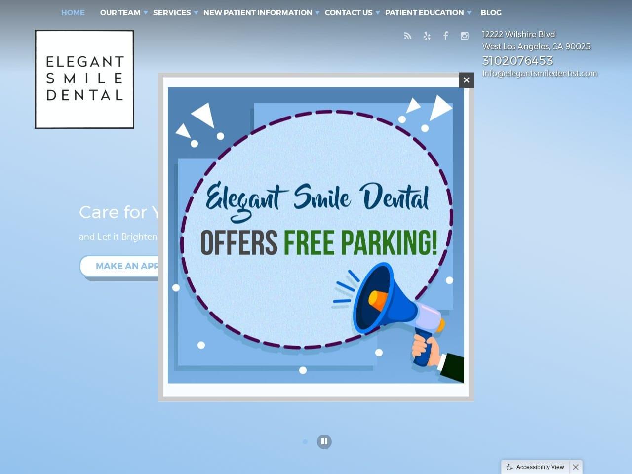 Elegant Smile Family Dental screenshot