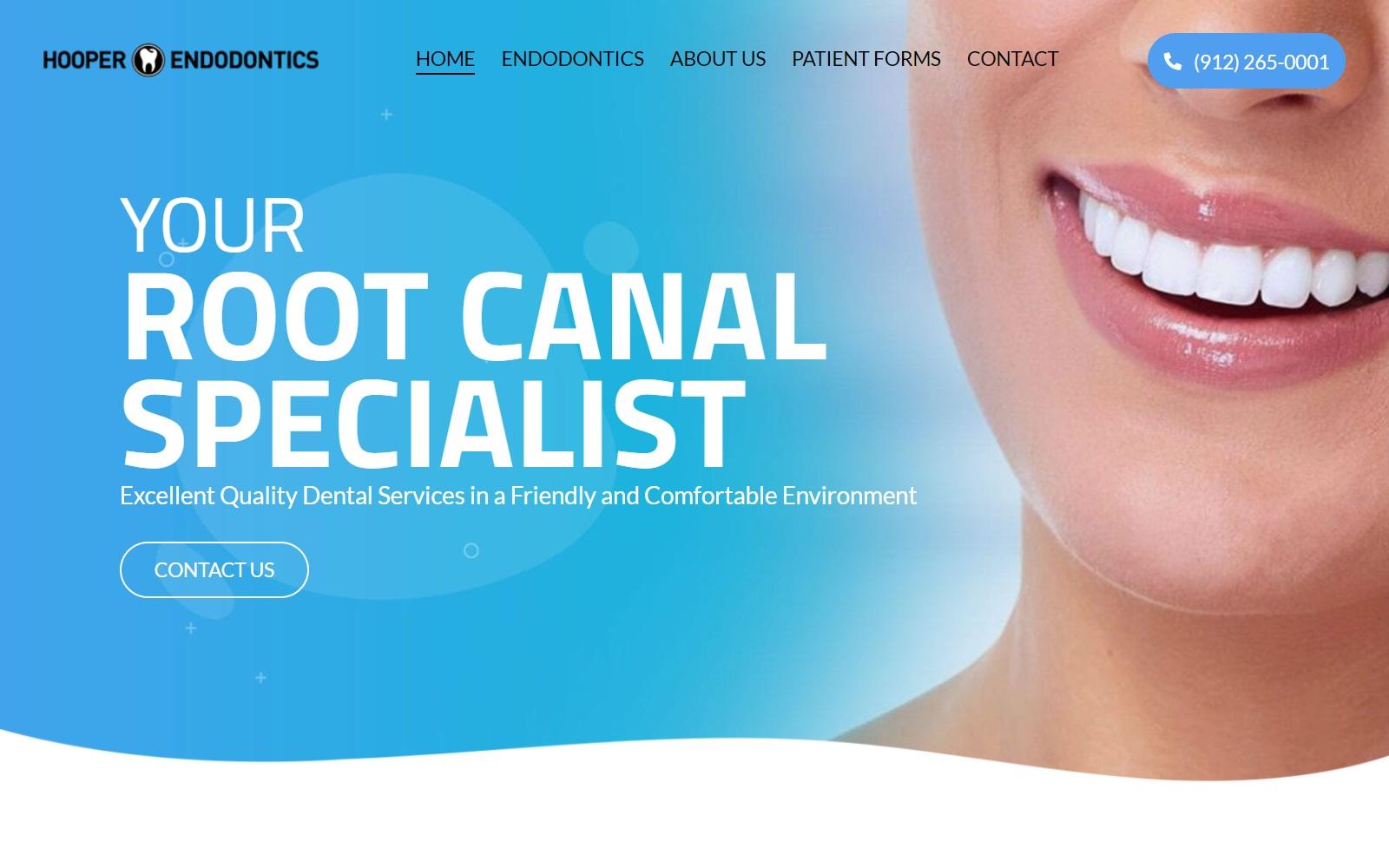 Hooper Endodontics screenshot