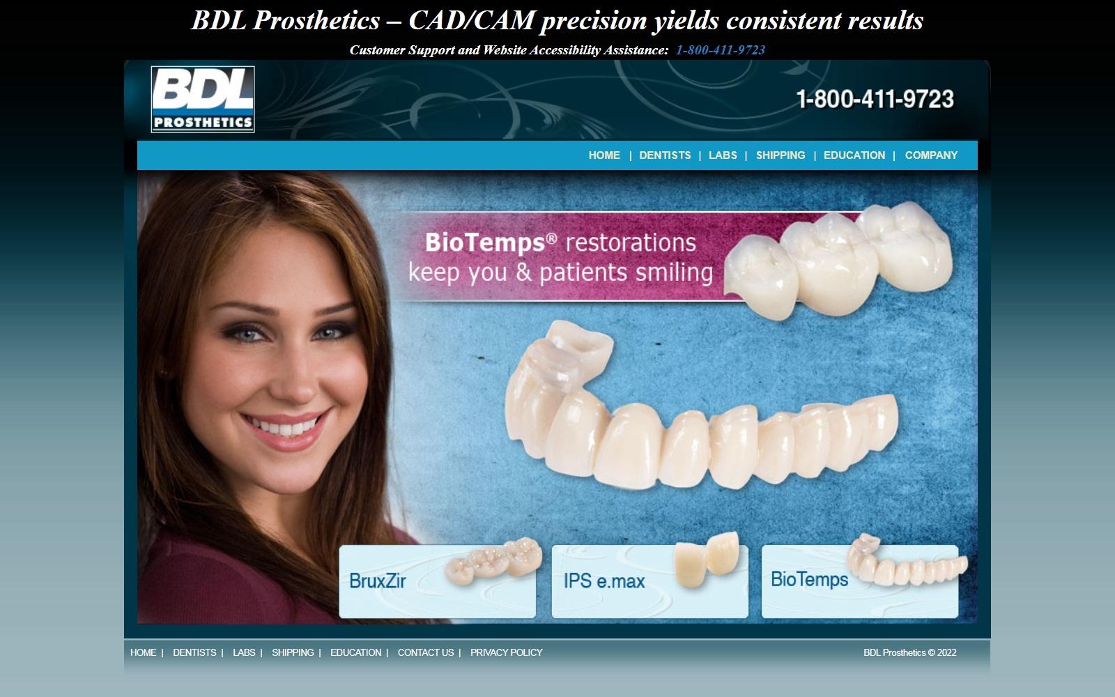 BDL Prosthetics screenshot