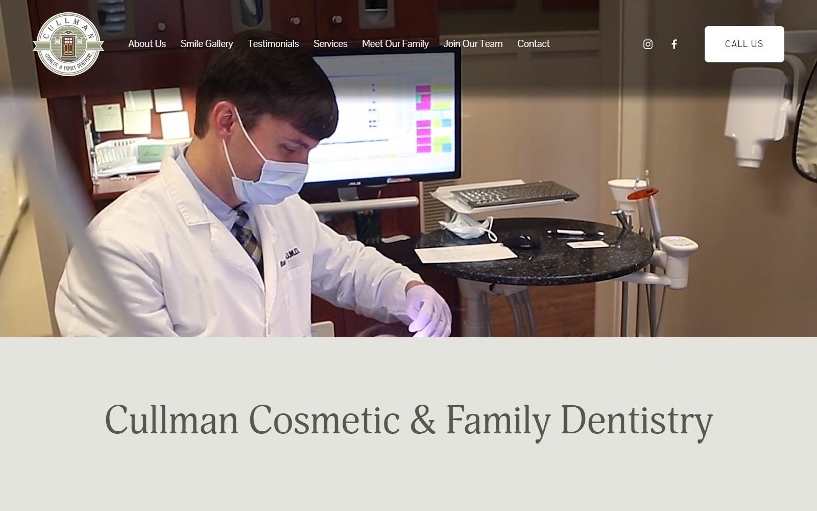 Cullman Cosmetic & Family Dentistry screenshot