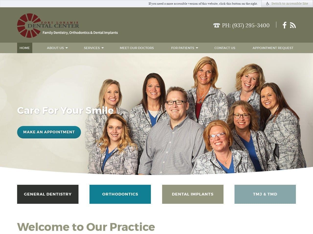 Fort Loramie Dental Center screenshot