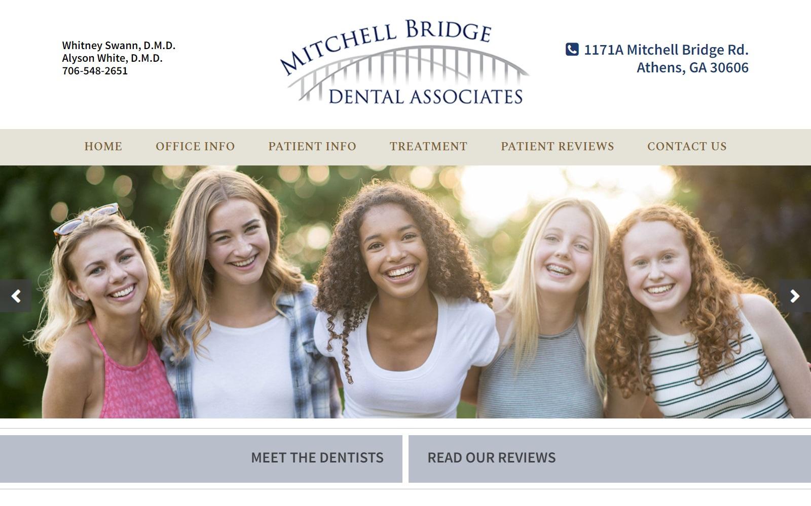 Mitchell Bridge Dental Associates screenshot