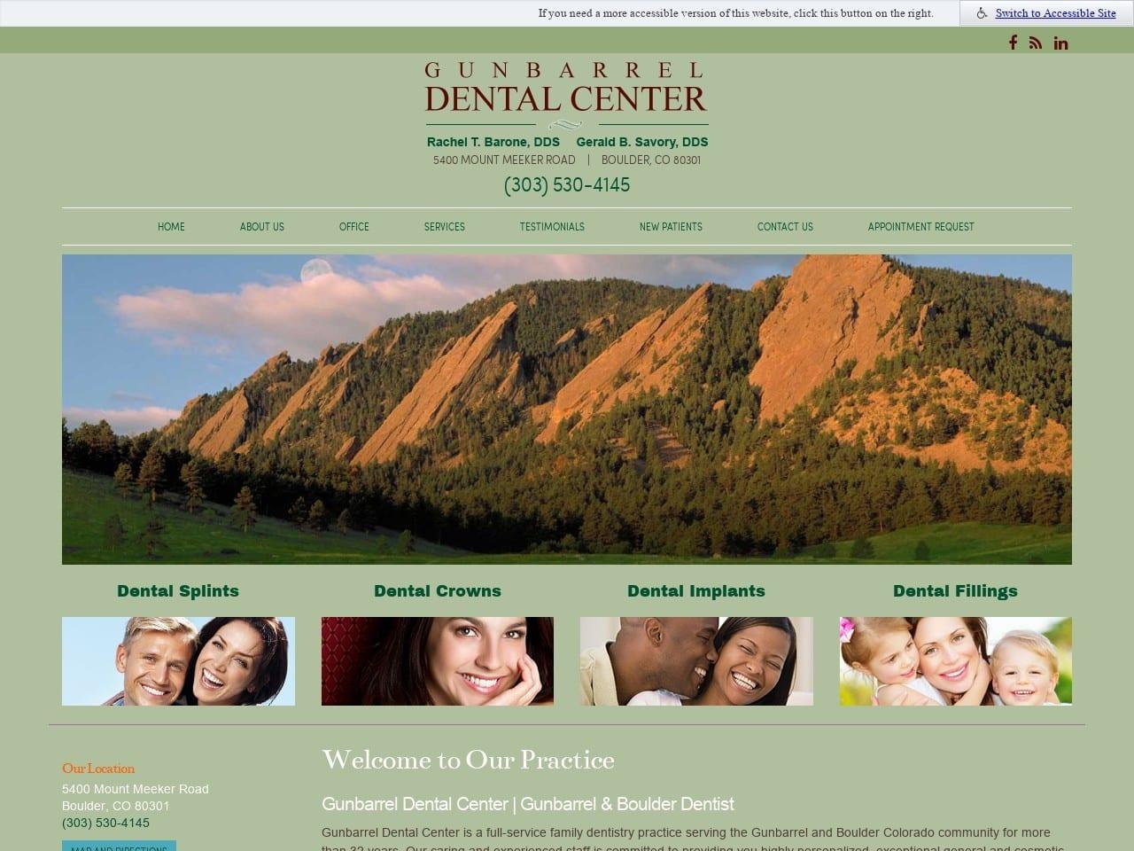 Gunbarrel Dental Center screenshot