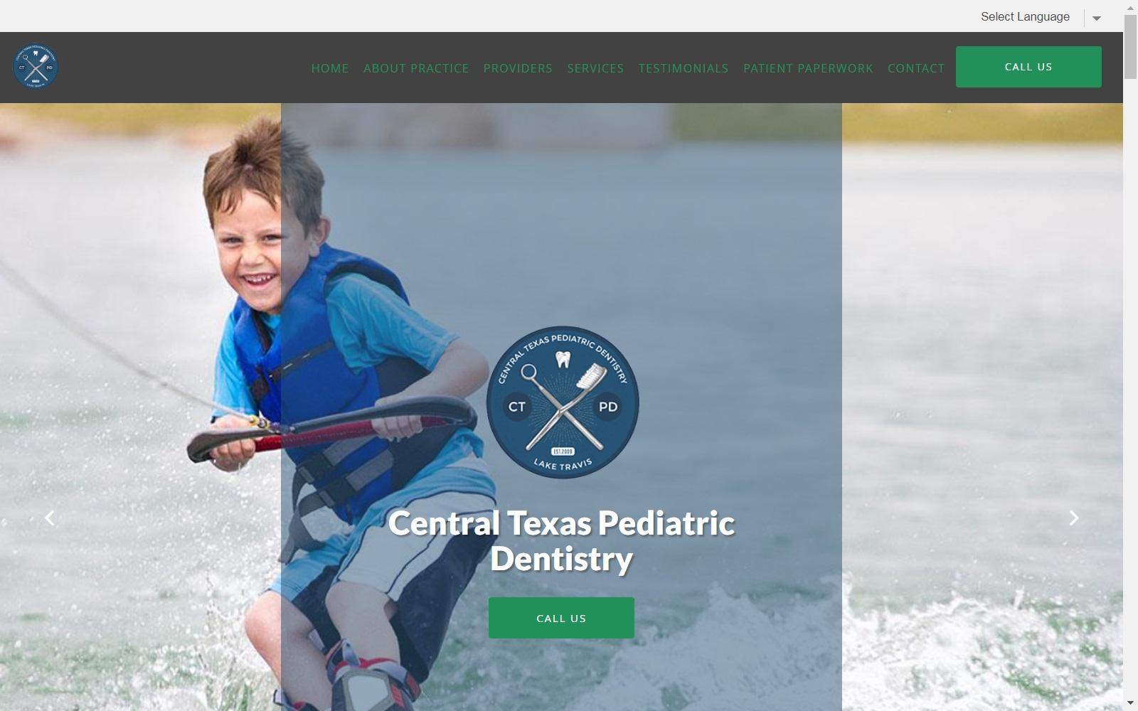 Central Texas Pediatric Dentistry screenshot
