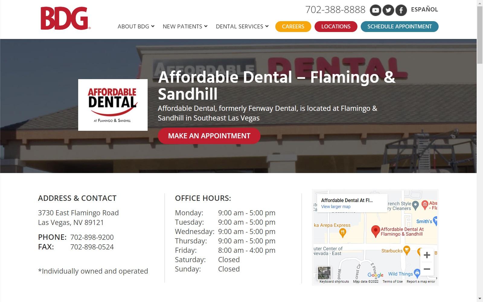 Affordable Dental At Flamingo & Sandhill screenshot